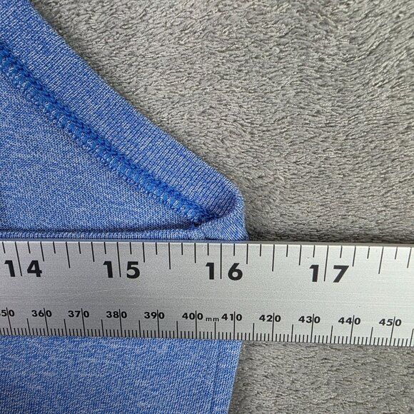 Womens Under Armour Heathered Blue Threadborne Racerback Tank Top Size S - Picture 5 of 7